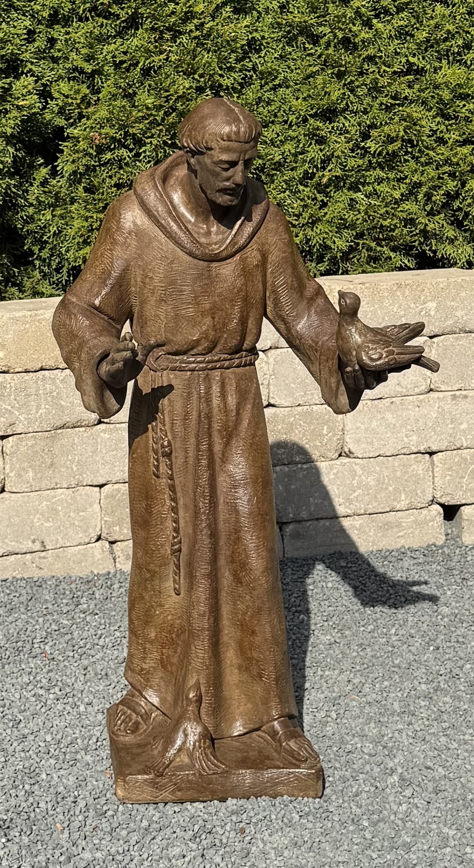 St. Francis With Birds