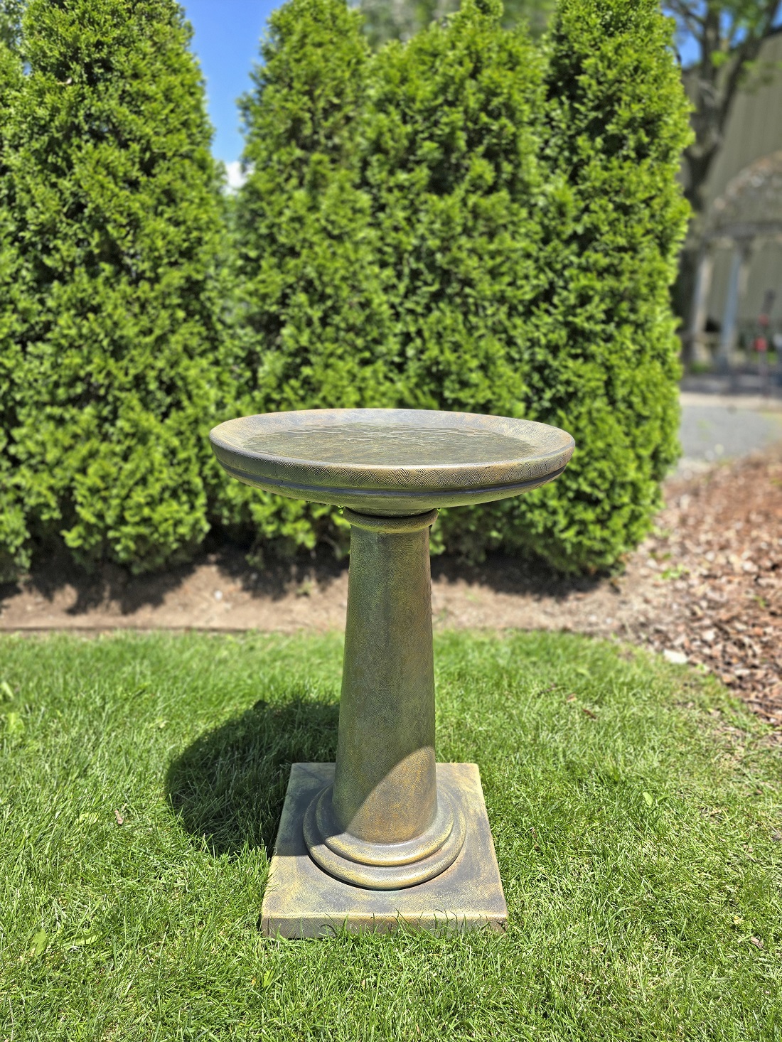 Modern Birdbath