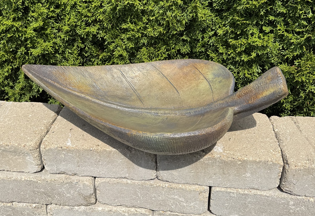 Leaf Birdbath Top