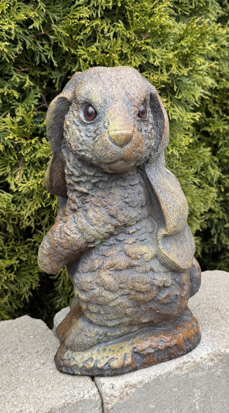 Standing Lop-Eared Rabbit