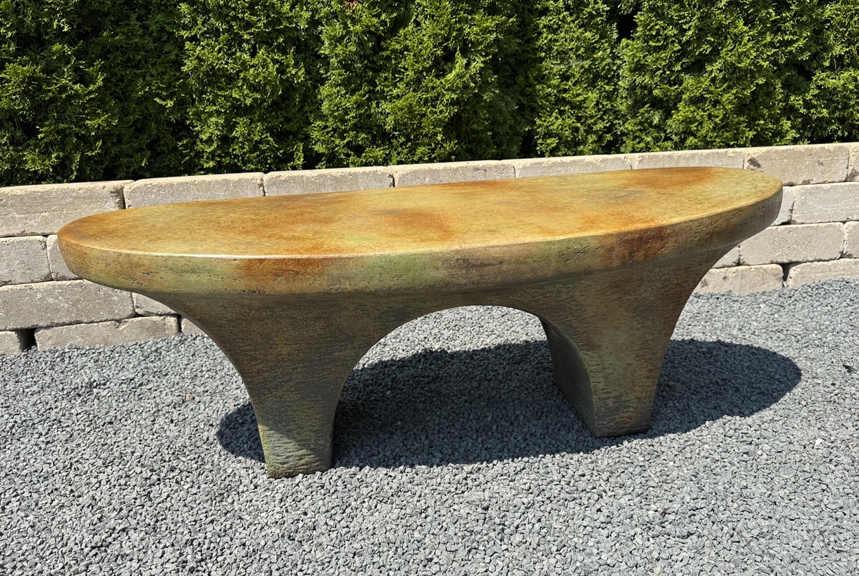 River Stone Bench