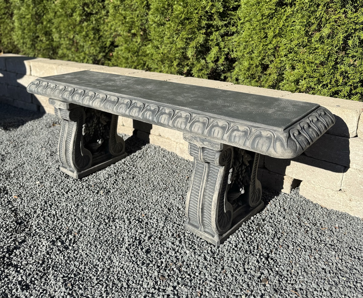 Grapeleaf Straight Bench