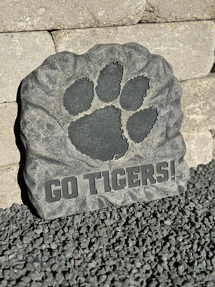 Clemson Tiger Paw Stepping Stone