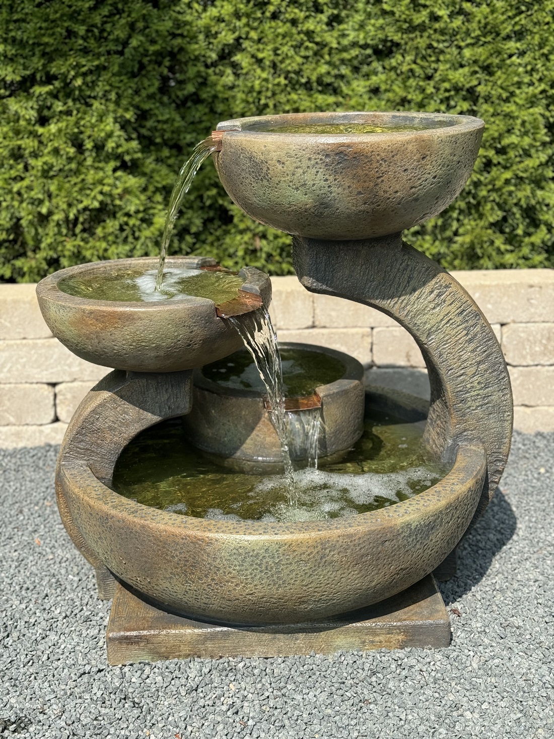 Zen Three-Bowl Fountain