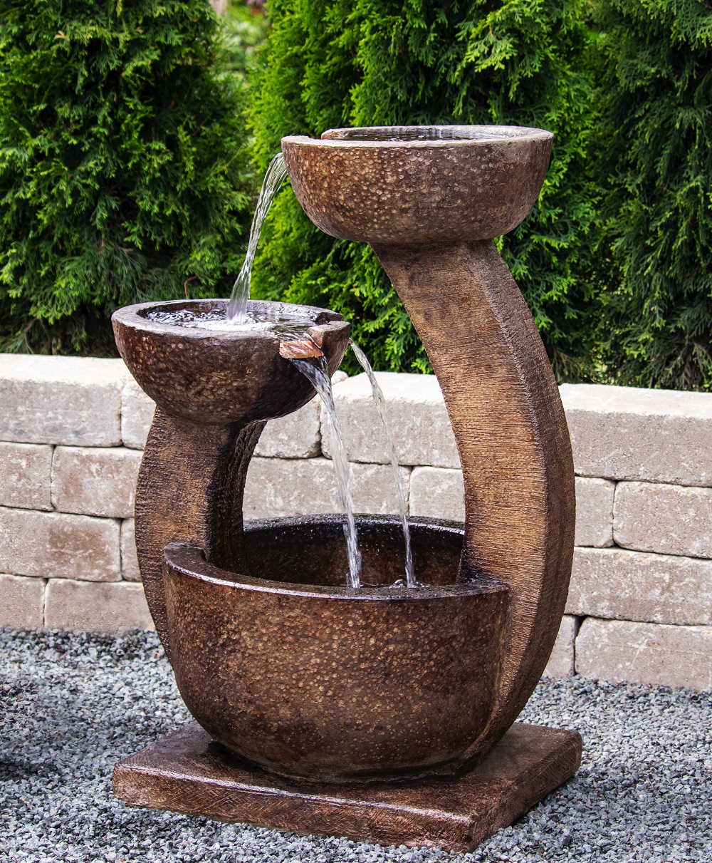 Zen Two-bowl  Fountain