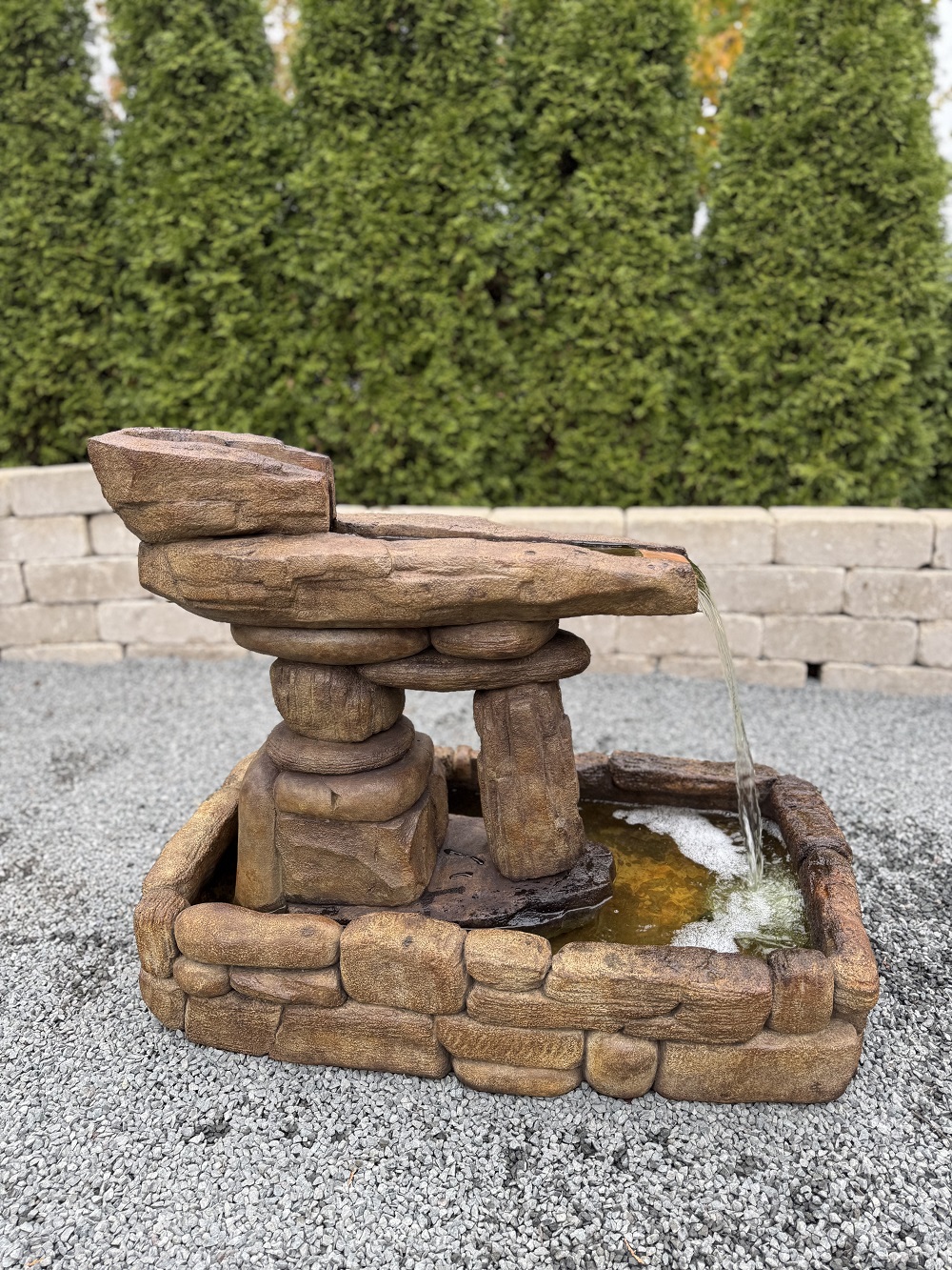 Inukshuk Guide Fountain