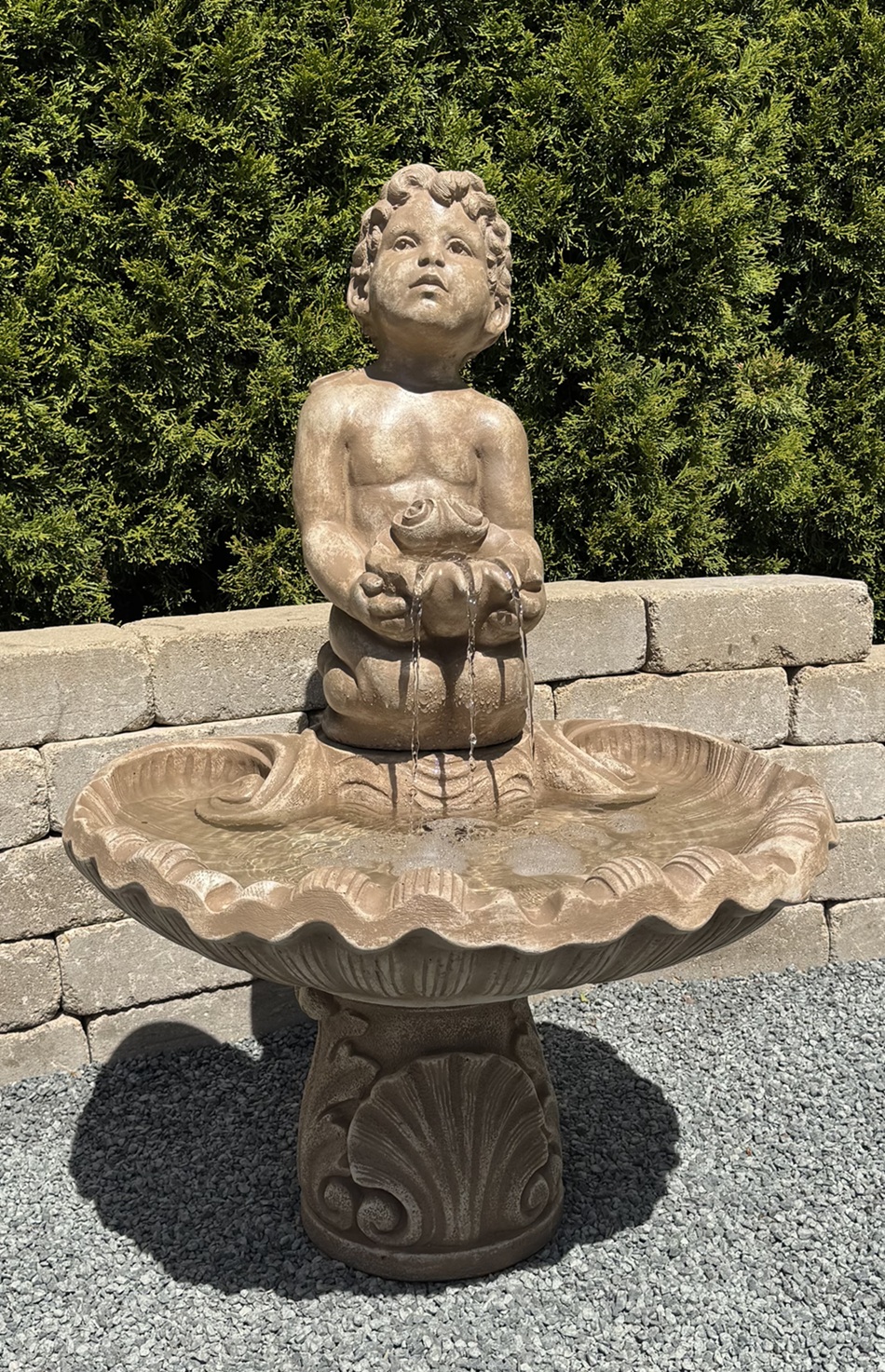 Smiling Cherub Fountain