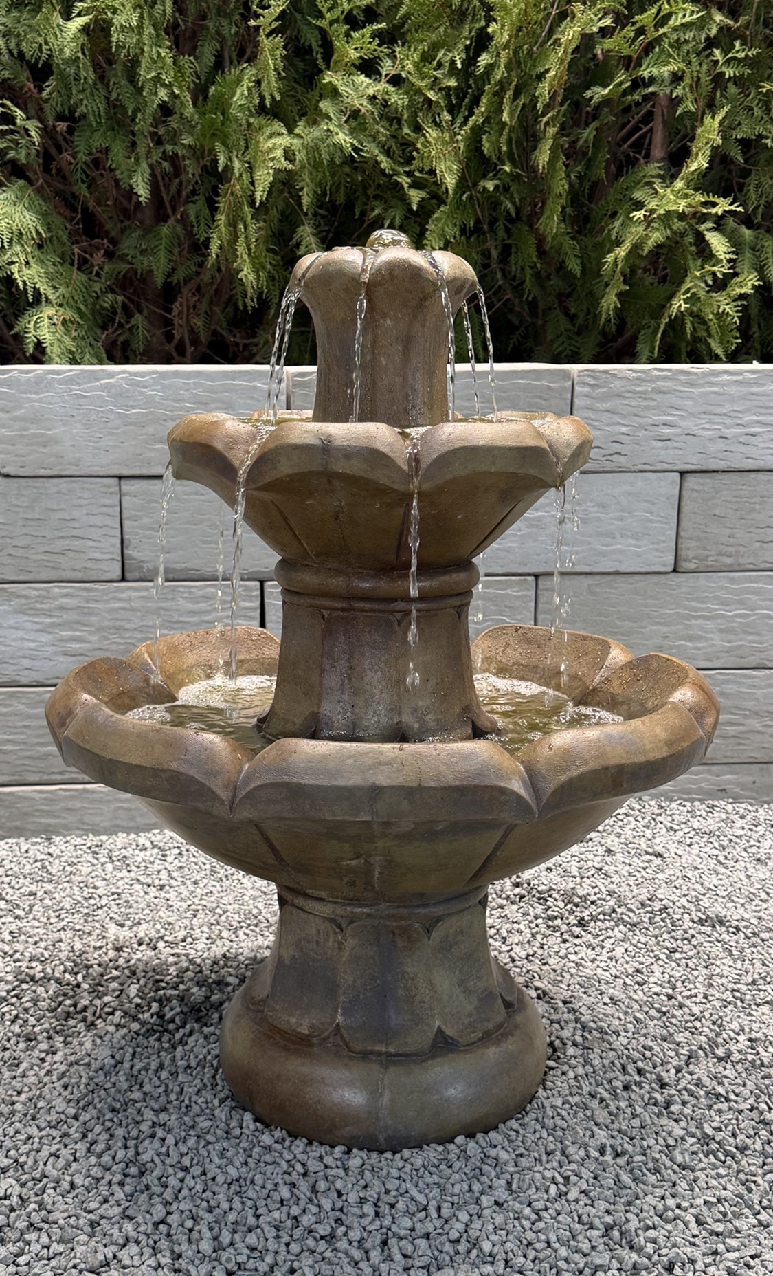Montreux Two-Tier Fountain