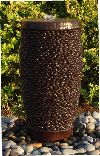 Shimmering Stones Pondless Fountain
