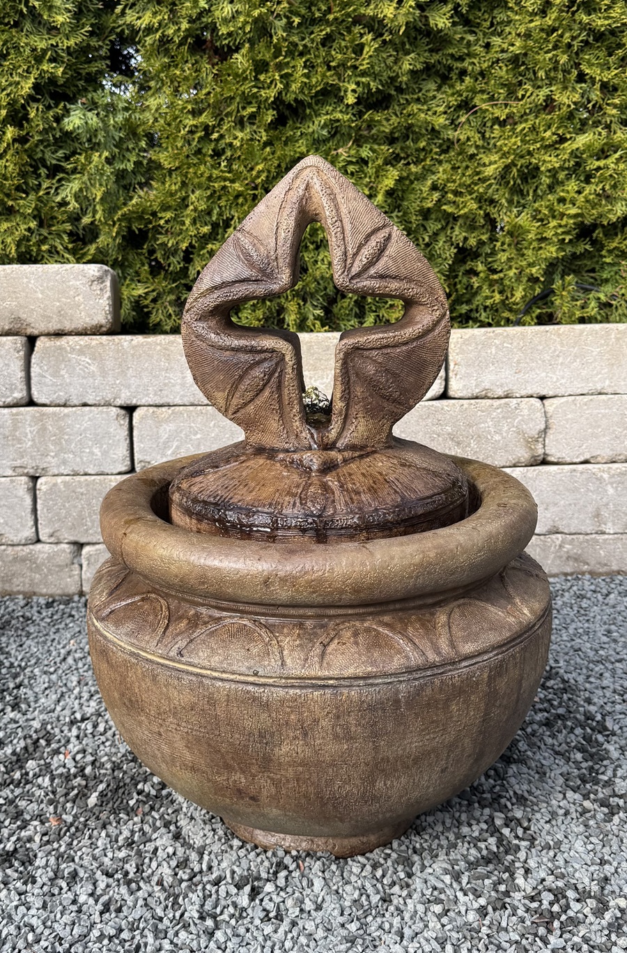 Antique Cross Bubbler Fountain