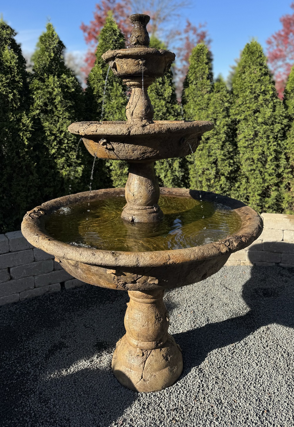 Triple Tazza Tier Fountain