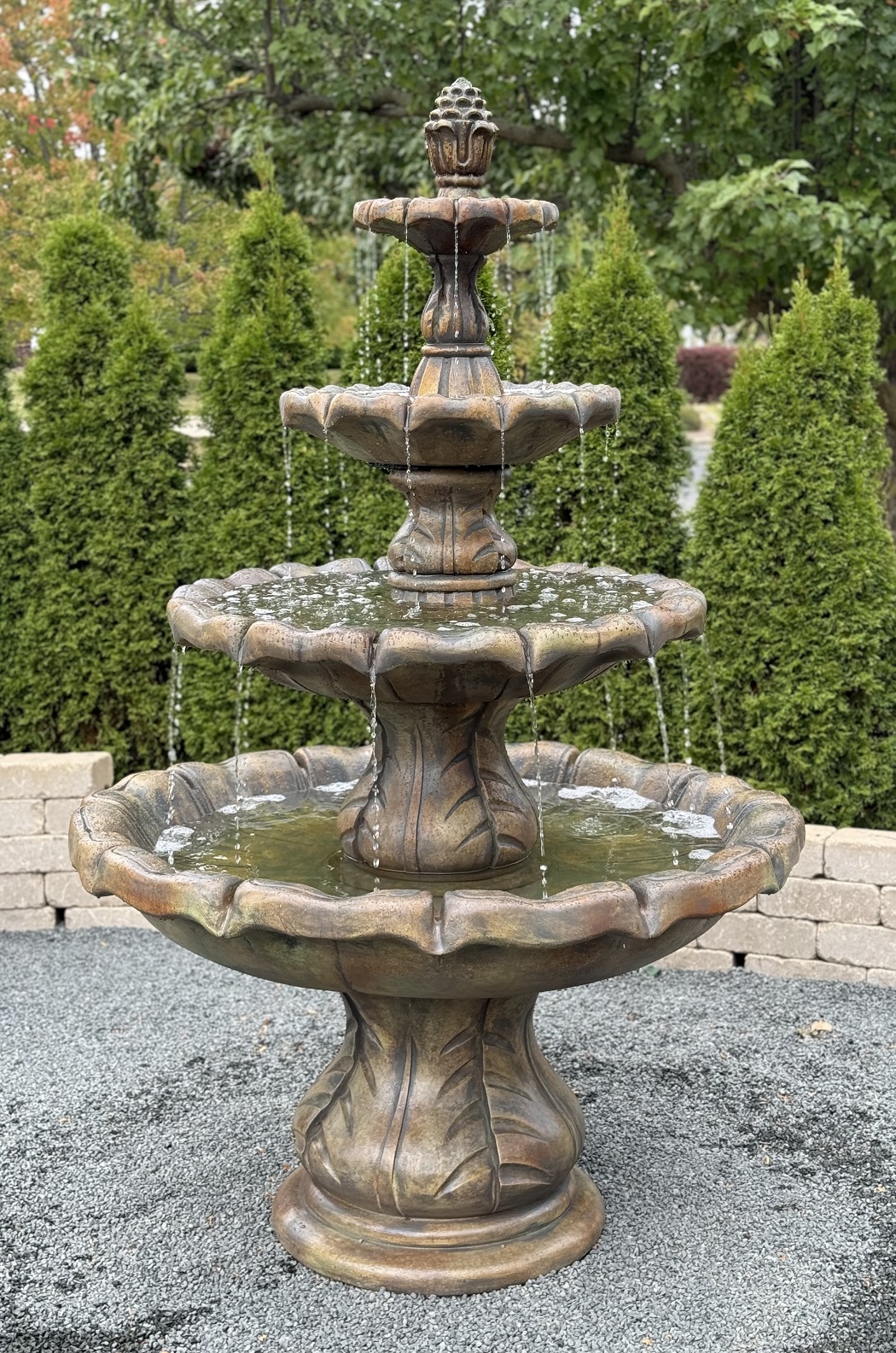 Classical Finial Fountain