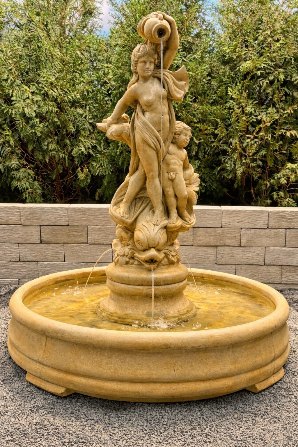 Venus Fountain in Grando Pool