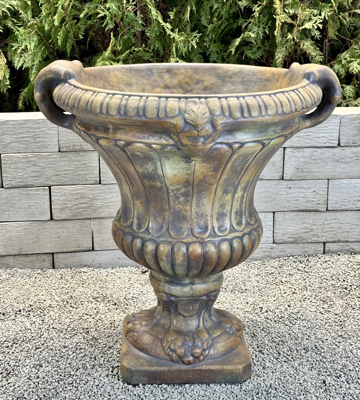 Large Handle Urn