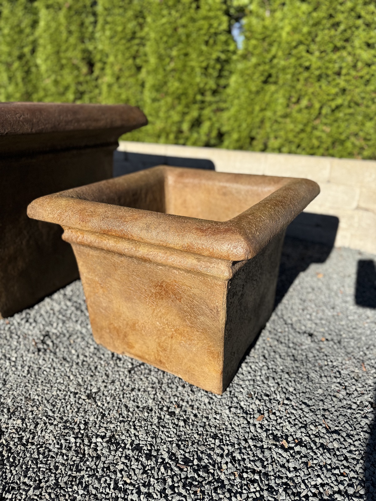 Medium Antiqued Planter