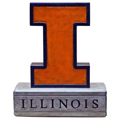 Illinois Block I Logo College Mascot