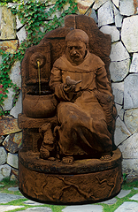 St. Francis at Well Fountain