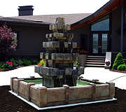 Cascadia Fountain in Dimensions Pool
