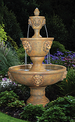 Large Three-Tier Leonesco Fountain