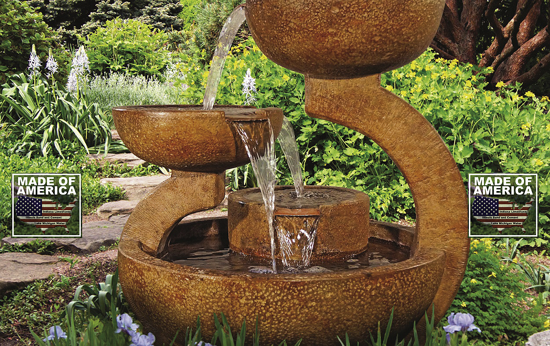 Henri Studio, Outdoor Solar Water Fountains Canada